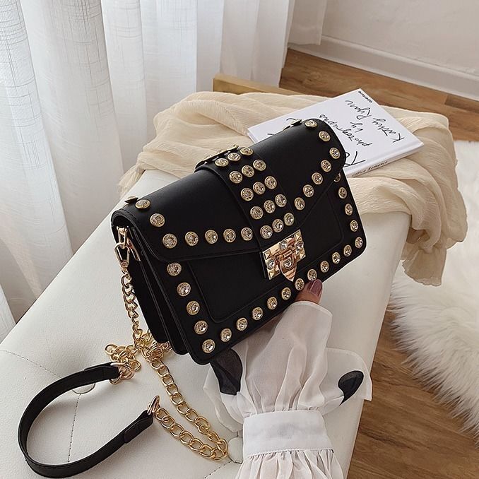 Women's Handbags Famous Bag Bags PU Leather Lock Women Shoulder Crossbody Bag