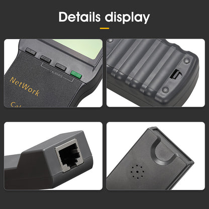 SC8108 Portable LCD Network Tester Meter LAN Phone Cable Tester LCD Display