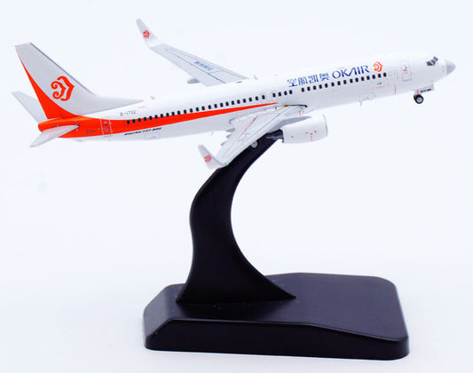 1:400 JC Wings Okay Airways Boeing 737-800 Passenger Airplane Diecast Model