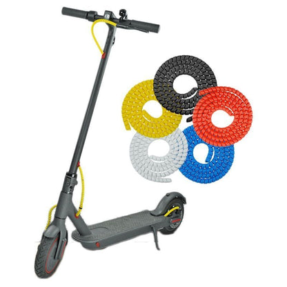 Electric Scooter 2M Line Protector Cover Accessories Blue Yellow Black Red White