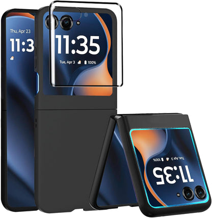 Case for Motorola Razr 2025,Razr 2025 Phone Case with Screen Protector,Slim Thin