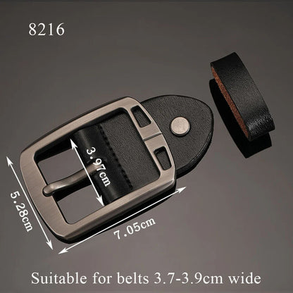 Men Belt Head Alloy Replacement Parts Jeans Waistband DIY Craft Sewing Accessory
