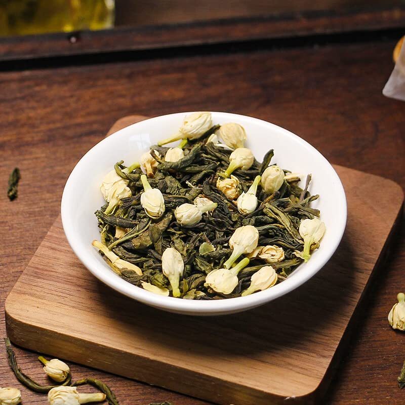 Chinese Jasmine Scented Green Tea with Jasmine Loose Leaf Mo Li Hua Lu Cha 150g