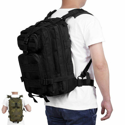20-30L Tactical Backpack Outdoor Waterproof Bag Rucksack Camping Hunting Travel