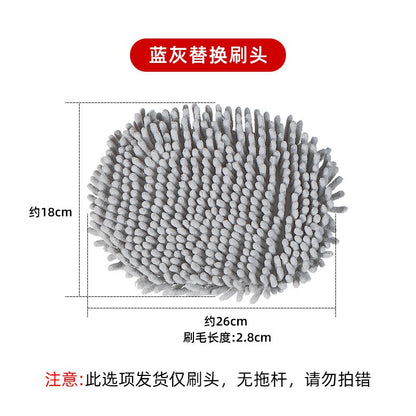 Car wash mop retractable bending rod car anti-injury car cleaning tool -03