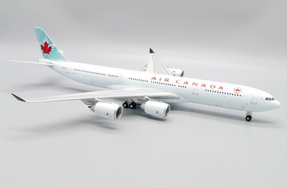 1:200 34CM JC WINGS Air Canada AIRBUS A340-500 Airplane Diecast Aircraft Model
