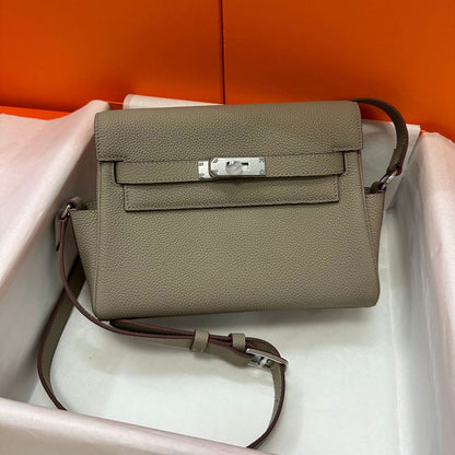 Genuine Cowhide Leather Shoulder Bag Flap Clutch Purse Crossbody Satchel Fashion