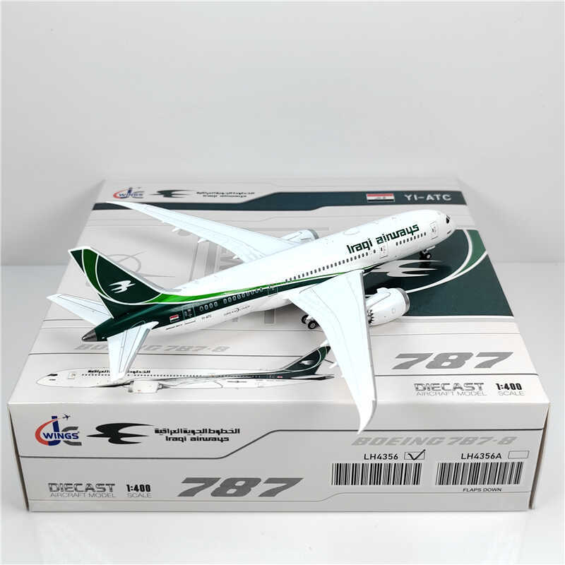 1:400 JC Wings Iraqi Airways BOEING B787-8 Passenger Airplane Diecast Model