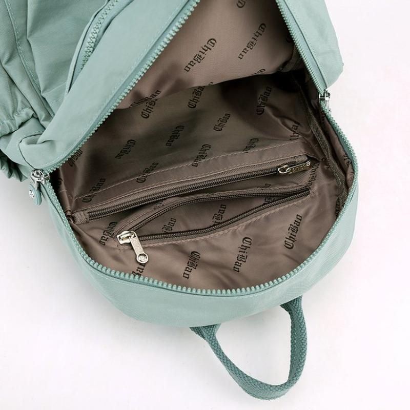 Traveling School Bag Waterproof Nylon Backpack Single Shoulder Bags 27*32*13 CM
