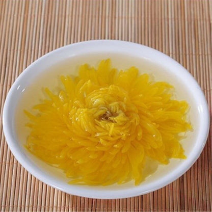 4 Pieces Chrysanthemum A Large Cup of Natural Herbal Tea In Summer Gold Huang Ju