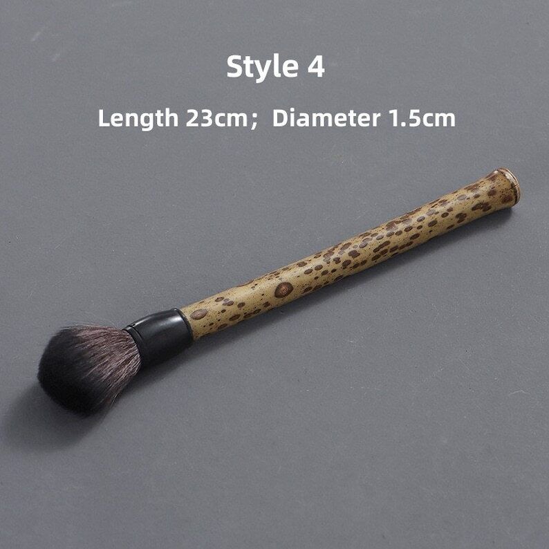 Natural Bamboo Tea Brush|Tea Accessories|Pot Brush|Tea Pet Brush