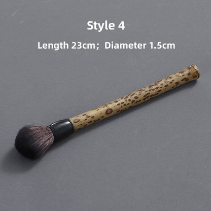 Natural Bamboo Tea Brush|Tea Accessories|Pot Brush|Tea Pet Brush