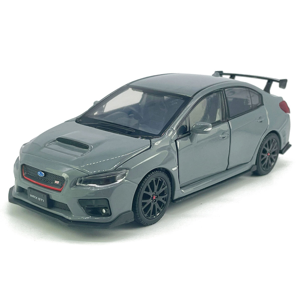 1/32 Scale Subaru WRX STI Model Car Toy Cars Diecast Kids Toys for Boys Gray