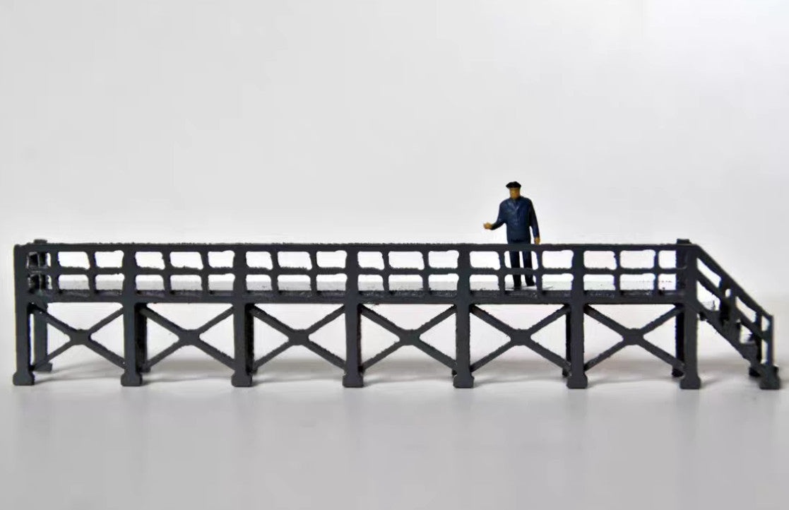 1/87 Locomotive Maintenance Platform Scene Model (Without Dolls, Trains, Etc.)