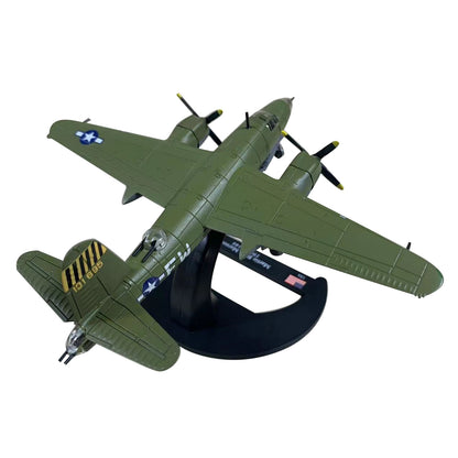 1:144 Scale 15cm WWII Martin B-26 Marauder Bomber Finished Aircraft Model Toy