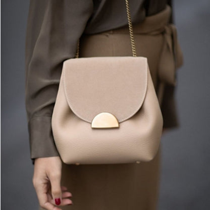 Bucket Bags Handbags Women Leather Shoulder Bag Crossbody Purse Hasp Zipper 1 PC