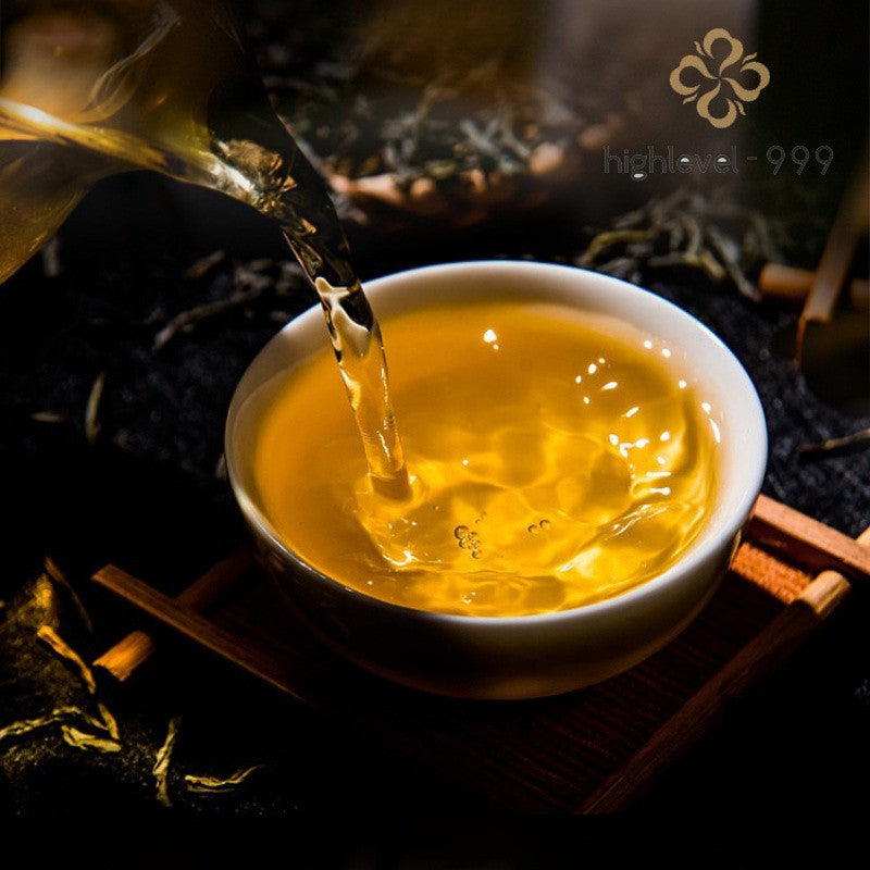 357g Raw Pu'er Yunnan Menghai Ancient Tree Qizi Premium Daily Drinking Tea Cake