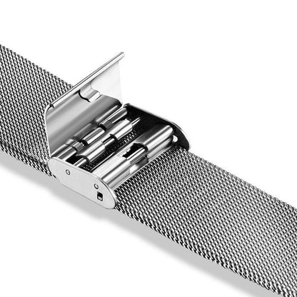 Replacement Band for Apple Watch 42mm or 44mm Stainless Steel Milanese Bracelet