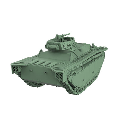 SSMODEL SS548 1/200/350/700 Military Model Kit US LVT（A)-4 LIGHT TANK