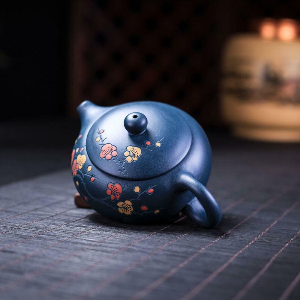 160ml China Yixing Teapot Handmade Purple Clay Kung Fu Tea Set Kettle Xishi Pot
