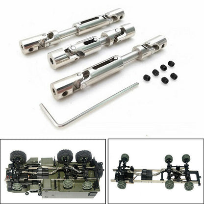 1/16 Upgrade Metal Front/Medium/Back Drive Shaft Kit for WPL B16 B36 RC Car