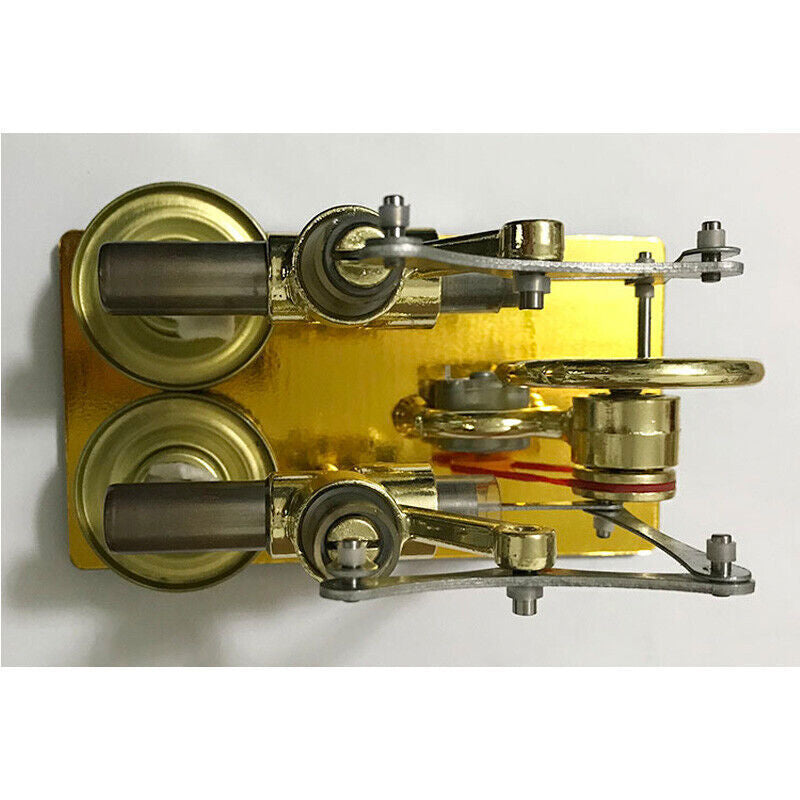 Balance Sterling Engine Miniature Model Steam Power Experimental Toy Model Prop