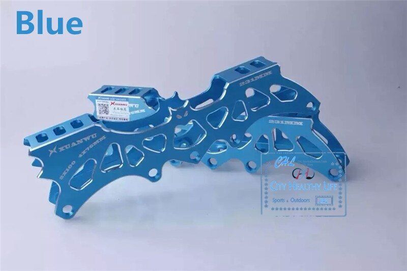 3*110mm/ 4*80mm Skate Frame Inline Speed Skate Base Boot Nail Distance 150-195mm