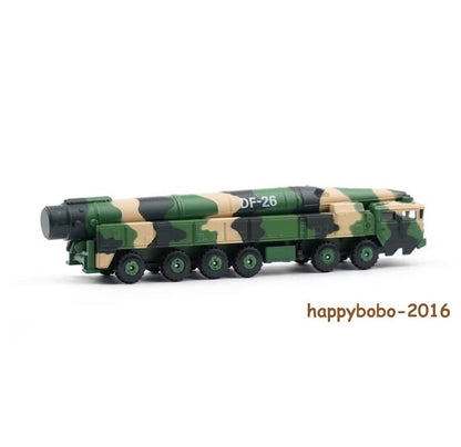 1/100 Scale Chinese DF-26 Nuclear Missile Launcher Tricolor Camouflage Model