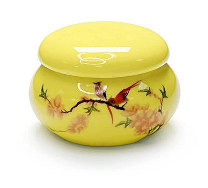 Nail Art Tools Porcelain Dappen Dish With Lid Acrylic Liquid Powder Ceramic Cups