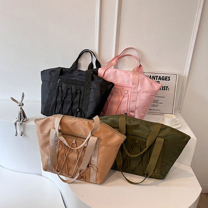 Large Capacity Travel Bags For Women Vintage Shoulder Bags Fashion Casual Totesಇ