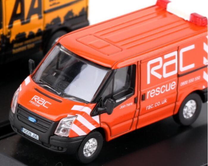 Oxford for Ford Transit RAC Rescue 1/76 Diecast Model Car