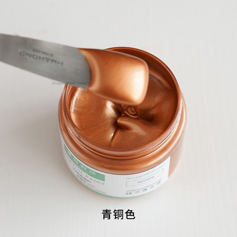 Acrylic Paint Metallic Waterproof Non-Fading Statue Candle Clothes Plaster Color