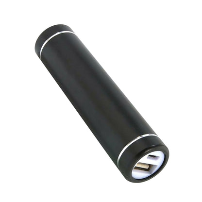 Black Alloy Mini 5V USB Power Bank DIY Case Set 18650 Battery Charger Box