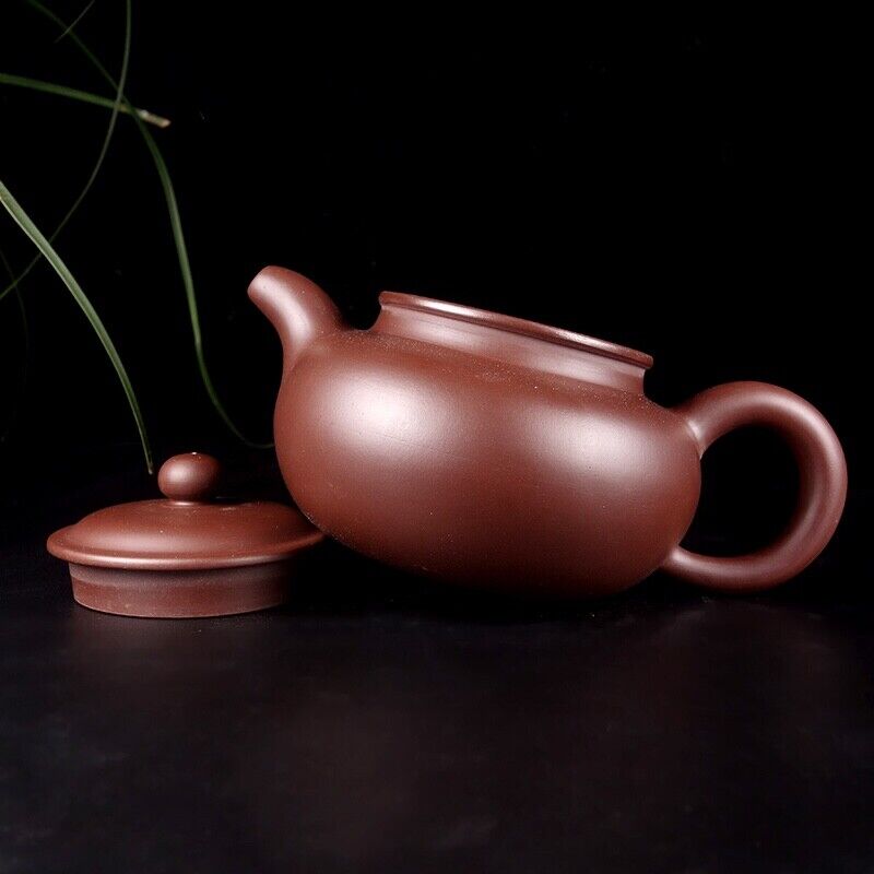 Chinese Yixing Zisha Clay Handmade Exquisite Teapot（仿古 底款：景舟制陶）