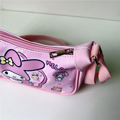 Kuromi My Melody Pompompurin Cinnamoroll PU Crossbody Shoulder Bag Shoulder Bag