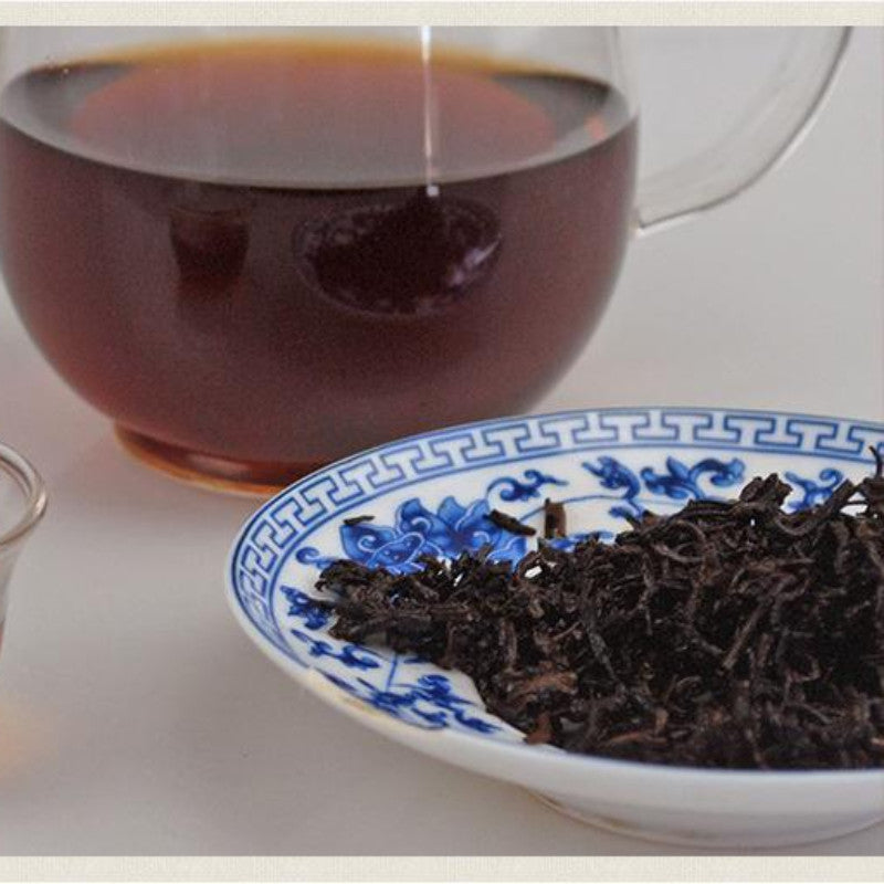 357g Puerh Ripe Tea 2016 Iceland Old Tree Pu-erh Cooked Tea Cake Black Tea