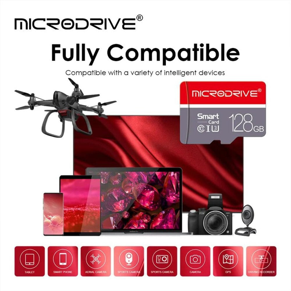 Micro SD Card 4GB–256GB for Smartphone & Devices