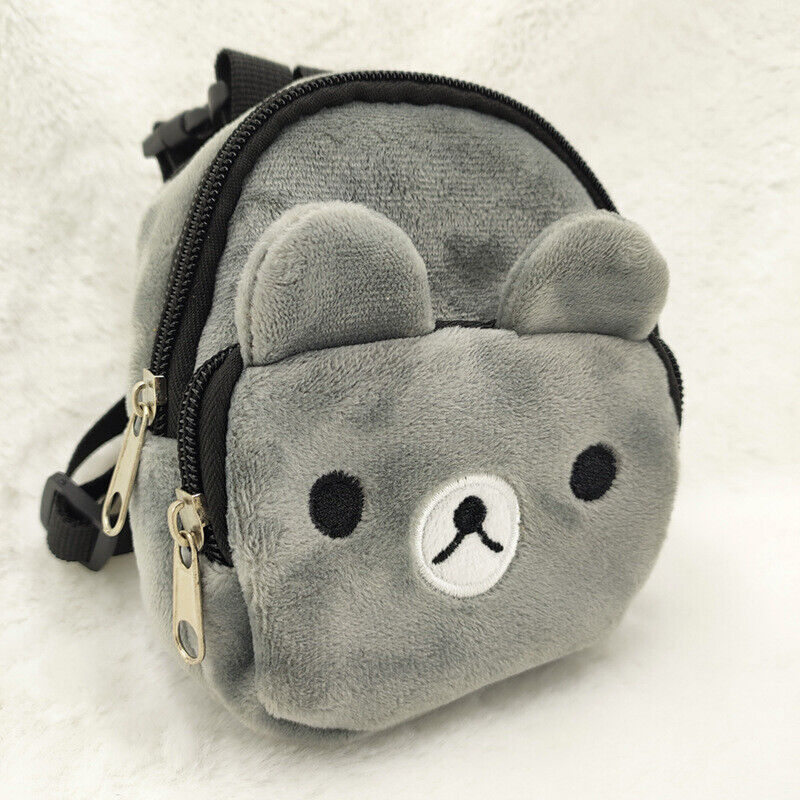 Pet Cat Dog Backpack Bag Dog Snack Bag Adjustable Out Travel Bag Large-capacity