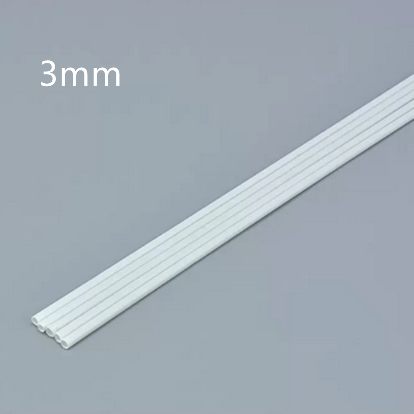 5Pcs Length 250mm Plastic Pipe Tube OD 3.0mm DIY Sand Table Model Tools rr