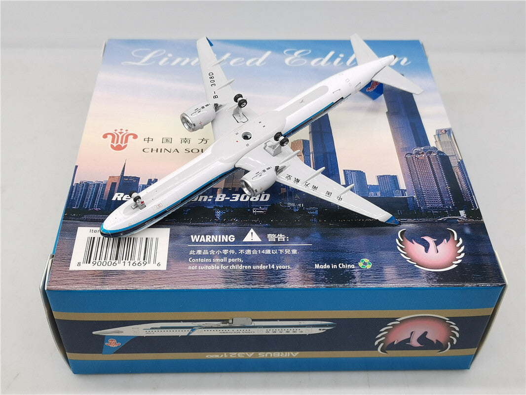 1:400 Phoenix CHINA SOUTHERN AIRBUS 321neo Airplane Diecast Aircraft Plane Model