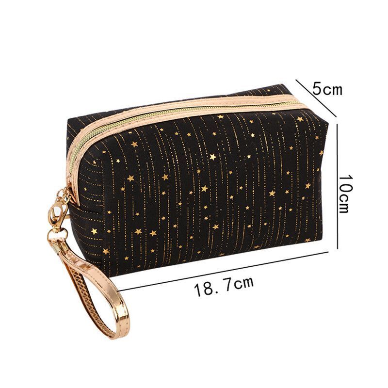 Cosmetic Bag Makeup Organizer Travel Toiletry Kit Zipper Storage Bag Beauty Case