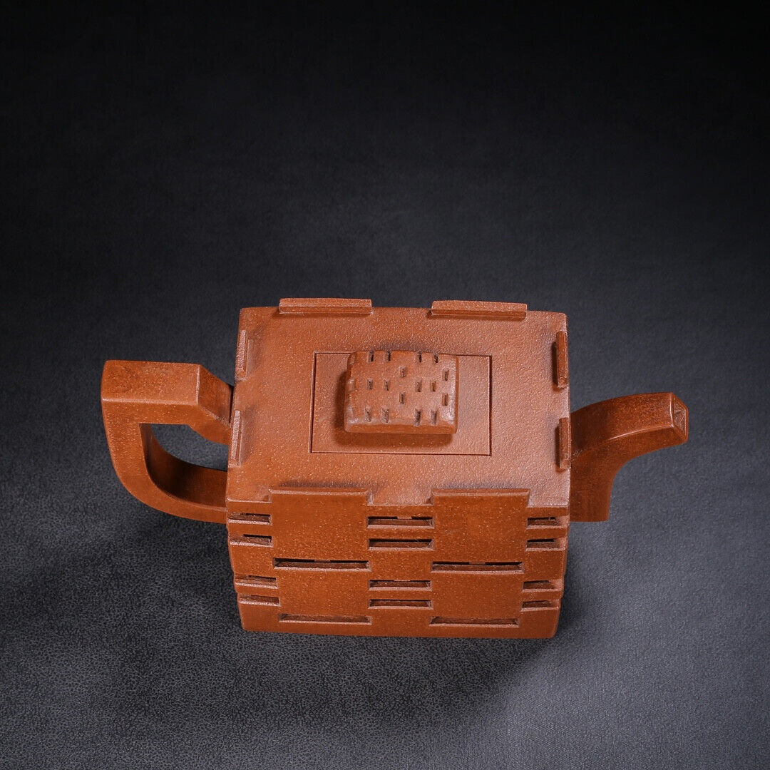 Chinese Yixing Zisha Clay Handmade Exquisite Teapot （双喜 底款：施小马）