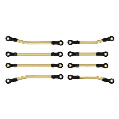 8PCS/Set Brass High Clearance Links Kit for Traxxas TRX4M 1/18 RC Car Upgrades