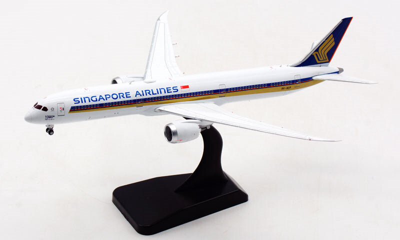 JC Wings Singapore Airlines B787-10 9V-SCP 1000TH 1:400 plane Pre-builded Model