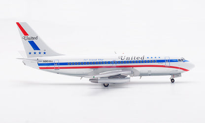 1:200 InFlight United BOEING 737-200 Passenger Airplane Diecast Aircraft Model