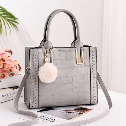 Elegant Women Lady PU Leather Handbag Purse Shoulder Crossbody Messenger Bags