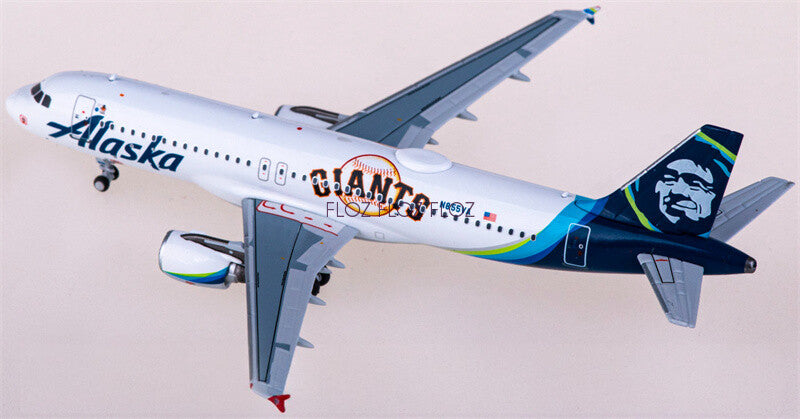 for NG Models for Alaska Airlines for Airbus A320 N855VA 1:400 Airplane Model