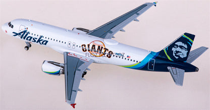 for NG Models for Alaska Airlines for Airbus A320 N855VA 1:400 Airplane Model