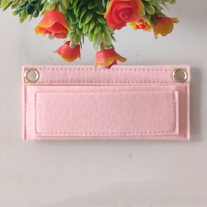Multi-Pocket Insert Bag Felt Purse Clutch Handbag Liner Wallet Tote Organizer