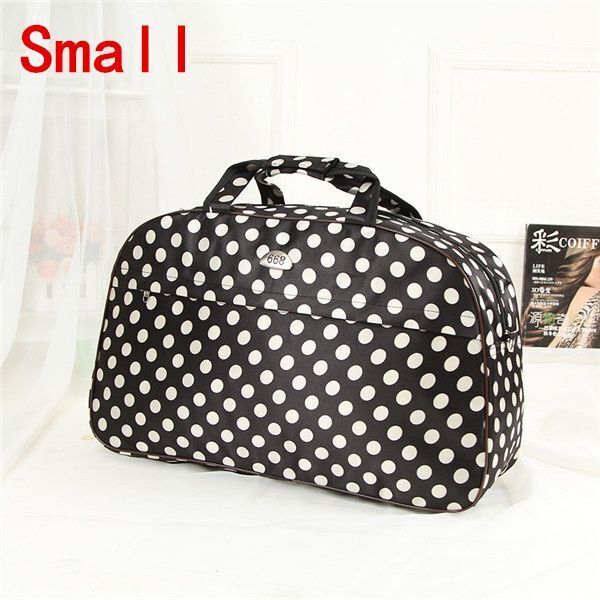 Women Travel Bags Print Nylon Waterproof Men Luggage Duffel Handbags 54x19x33cm